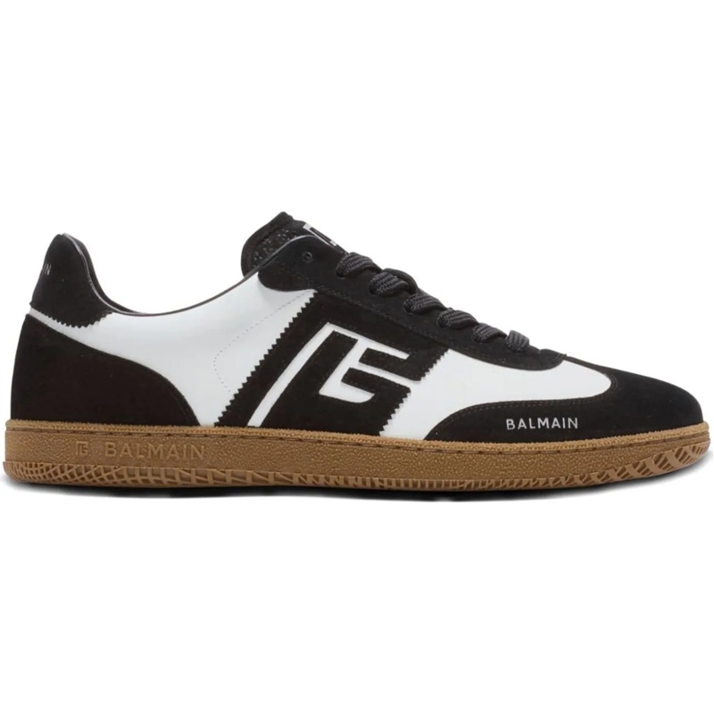 Balmain Low-Top-Sneaker Sneakers Noirblanc schwarz