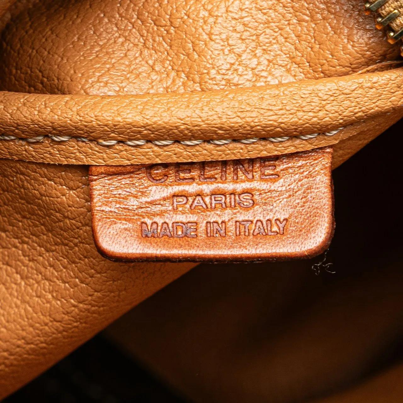 Thumbnail - Celine Hobo Bags - Macadam Coated Canvas Satchel - Gr. unisize - in Braun - für Damen