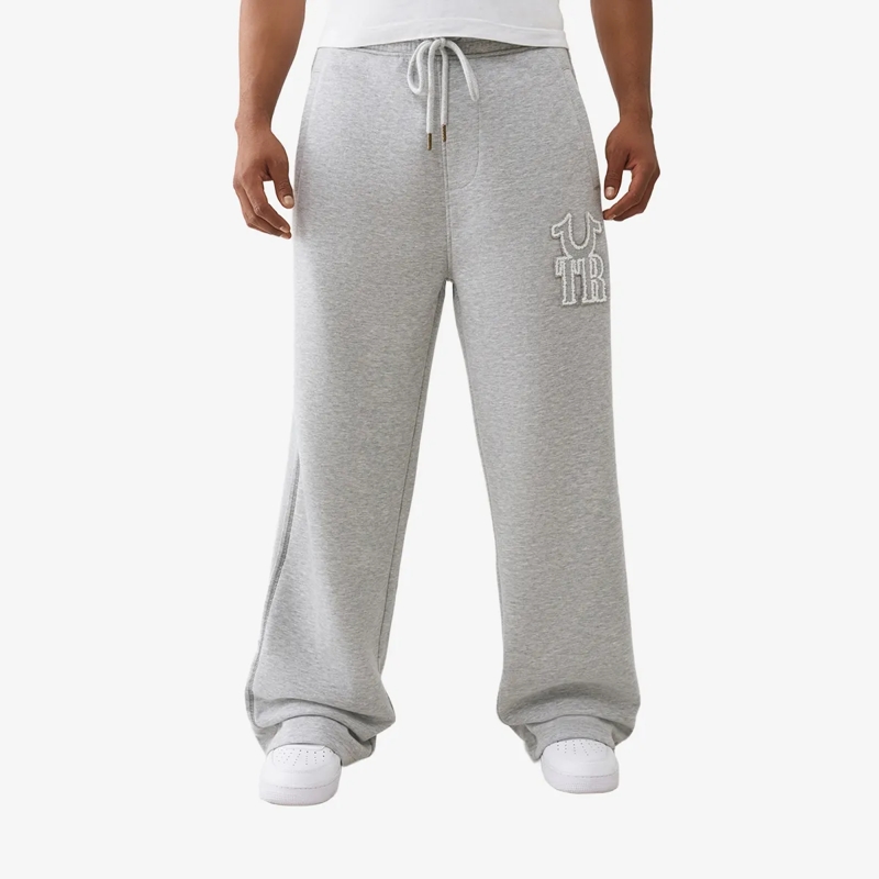 True Religion Hose Sweathose BAGGY grau(Image 6)