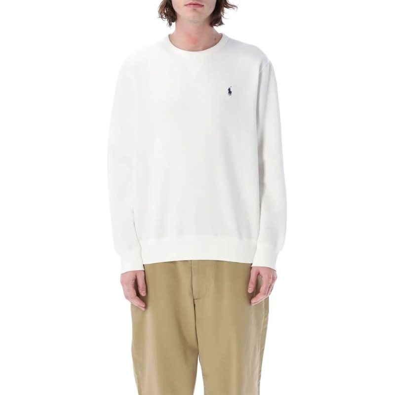 Polo Ralph Lauren  Classic Crewneck Sweatshirt White