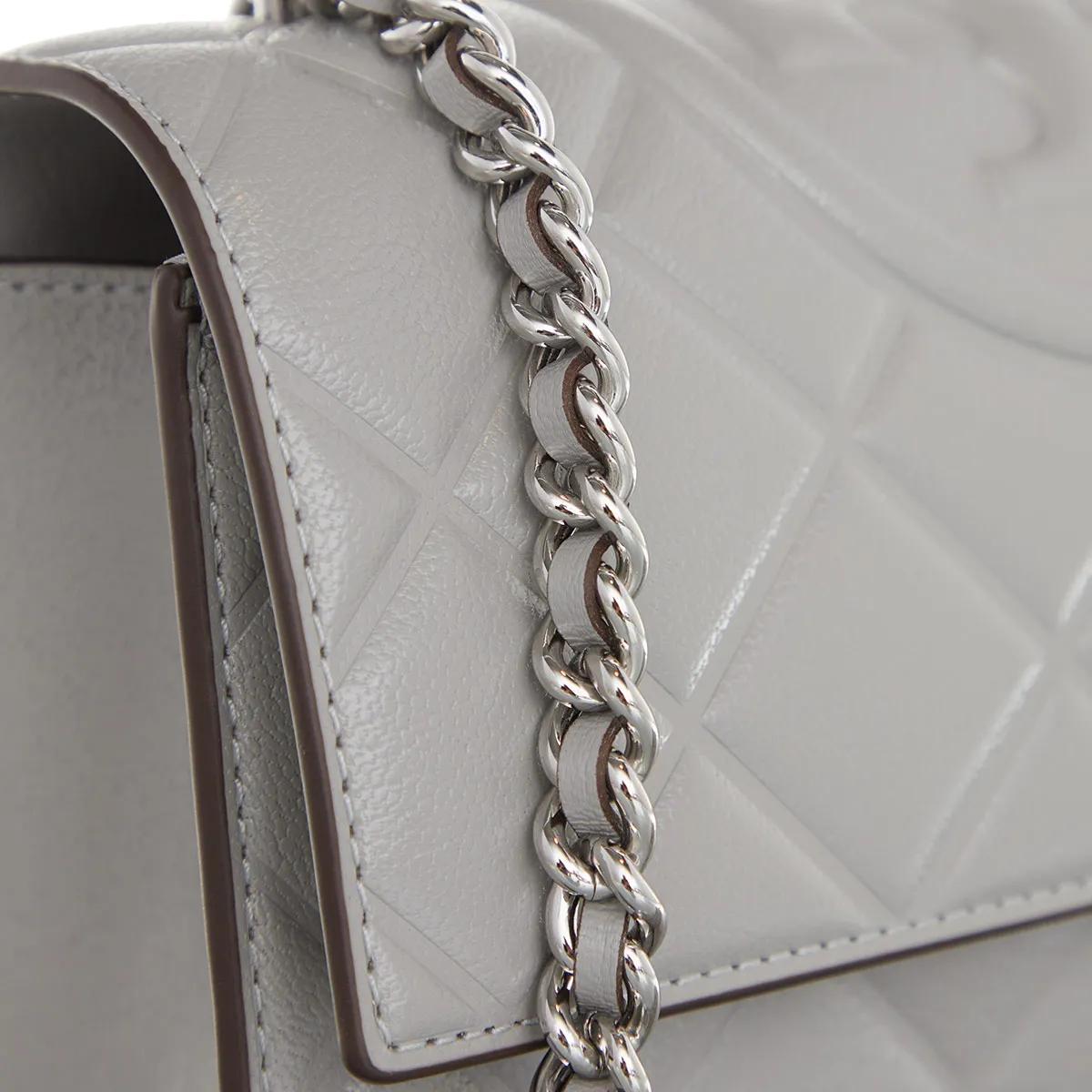 TORY BURCH Crossbody bags Fleming Small Convertible Shoulder Bag in grijs
