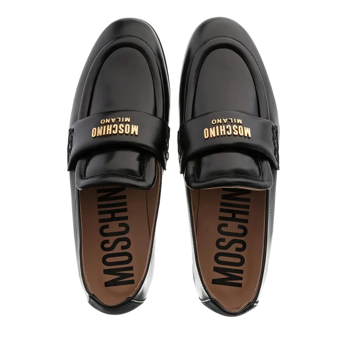 Thumbnail - Moschino Loafer - Moschino Plate - Gr. 40 (EU) - in Schwarz - für Damen