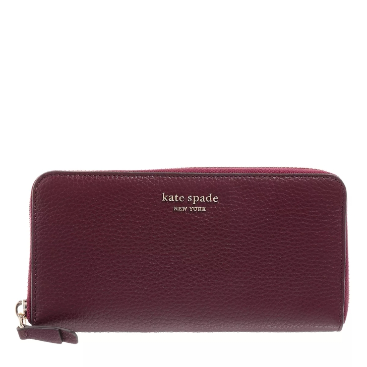 Kate spade large zip around wallet cheap