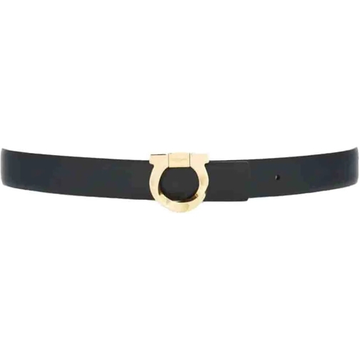 Salvatore Ferragamo Dünner Gürtel Belts Black schwarz