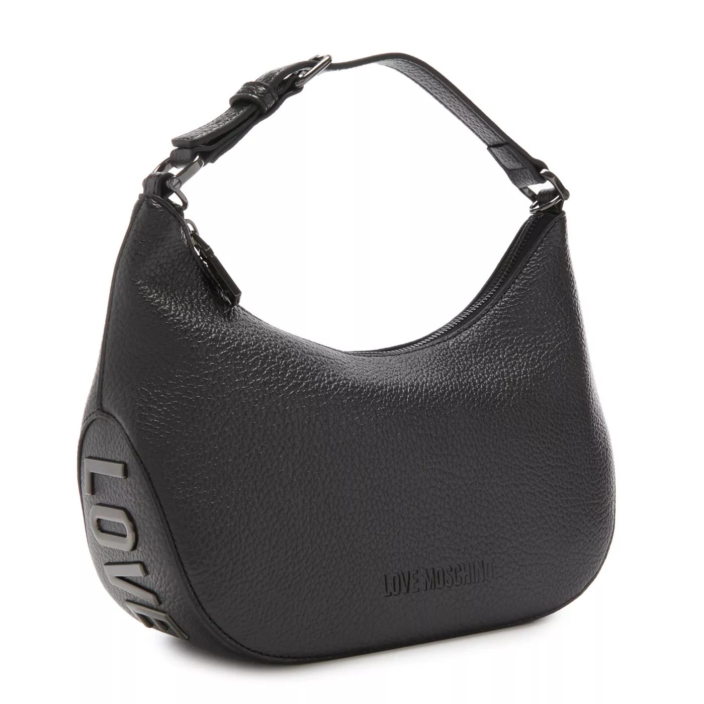 Love Moschino Crossbody bags Laminato damen Handtasche Schwarz JC in zwart