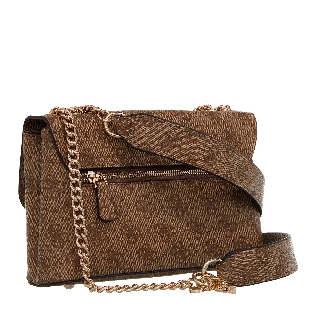 Guess Satchels Eco Erica 2 Comp Satchel in beige