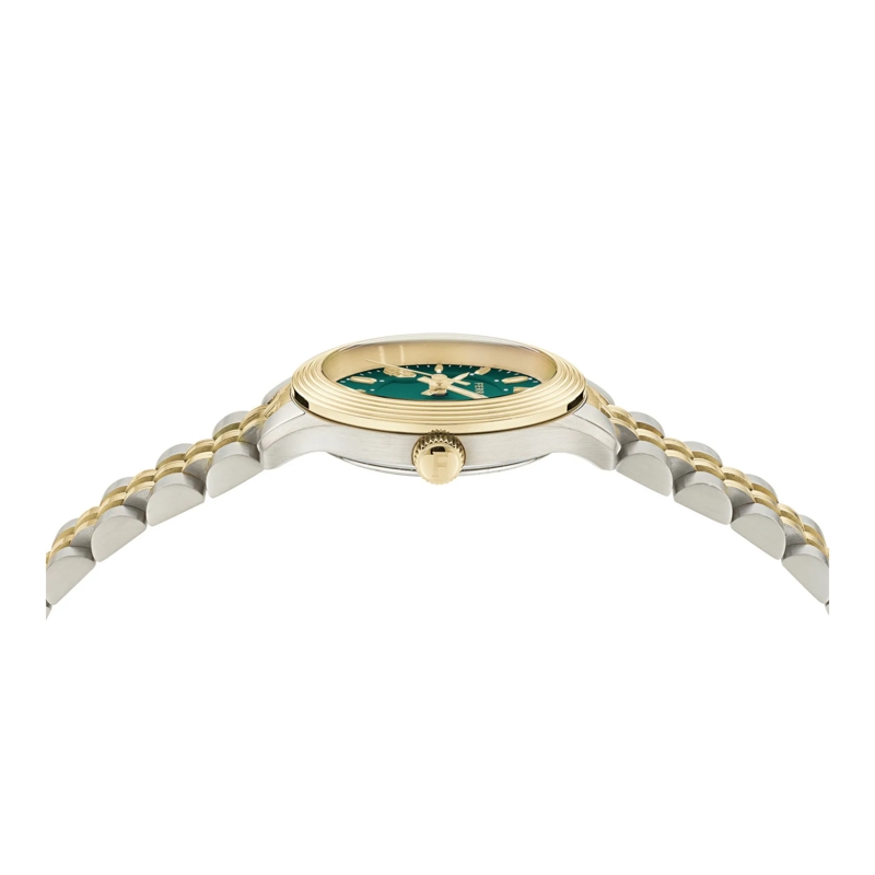 Salvatore Ferragamo Quarzuhr Quarz-Analoguhr Duo Mini silber(Image 2)