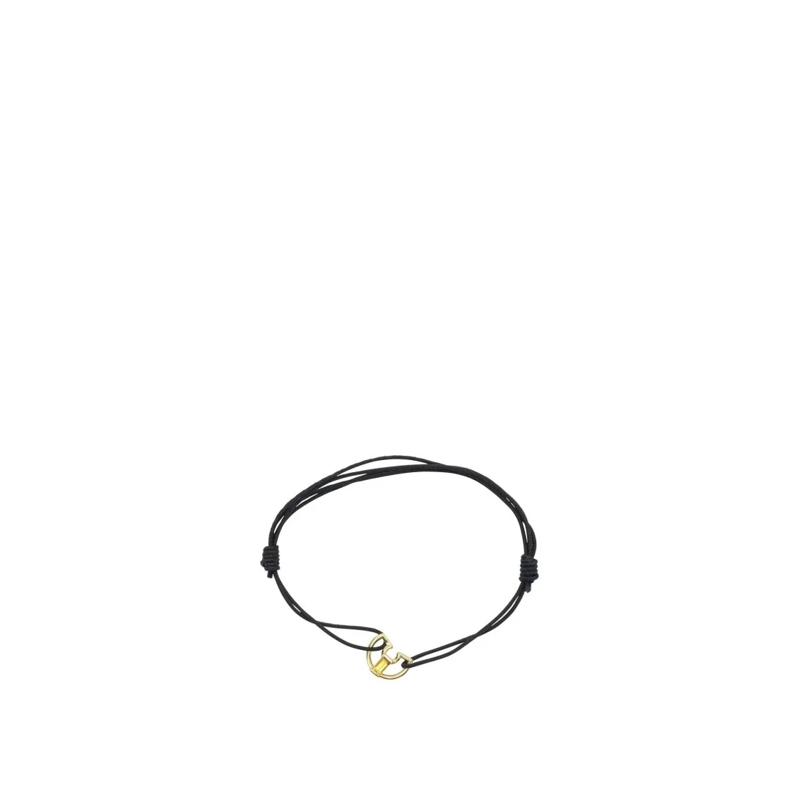 Aliita Bracelet Polished Brass Letra C Bracelet With Citrine Accen Not Applicable