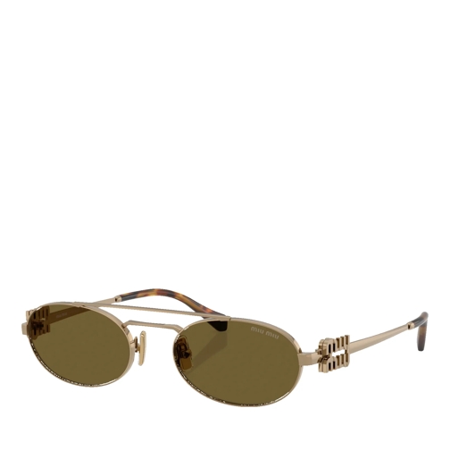 Miu Miu Sunglasses 0MU 54ZS Brass Gold