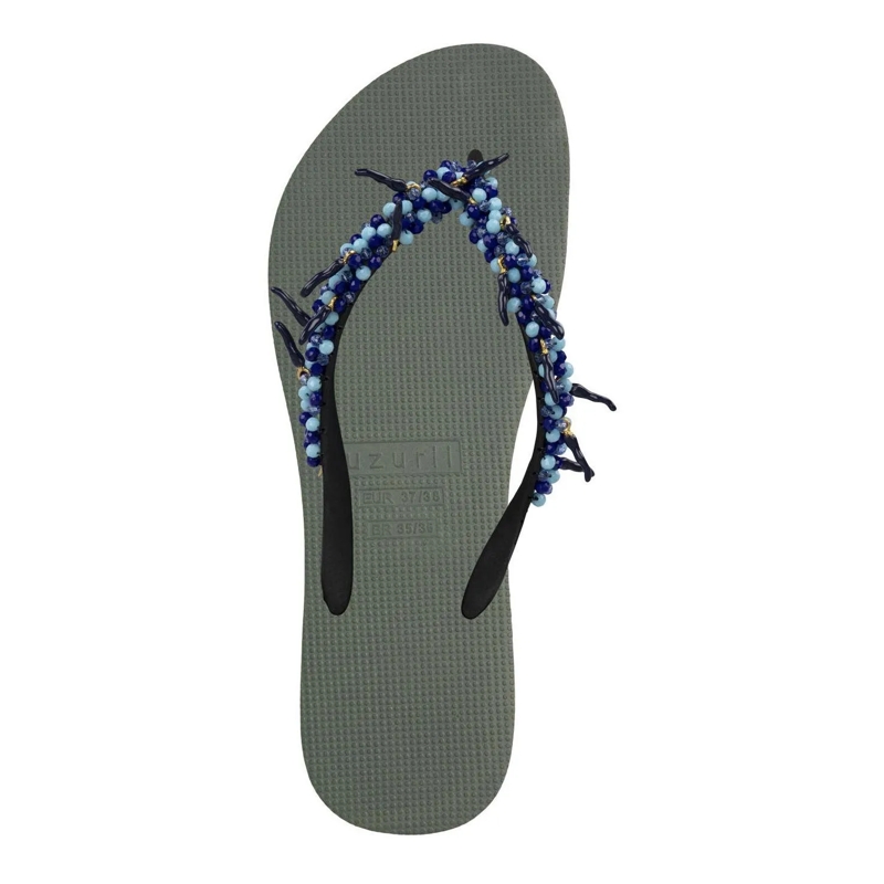 UZURII Flip Flops Zehentrenner Peppi dunkel-grün(Image 3)