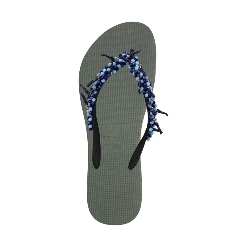 UZURII Flip Flops Zehentrenner Peppi dunkel-grün(Image 3)