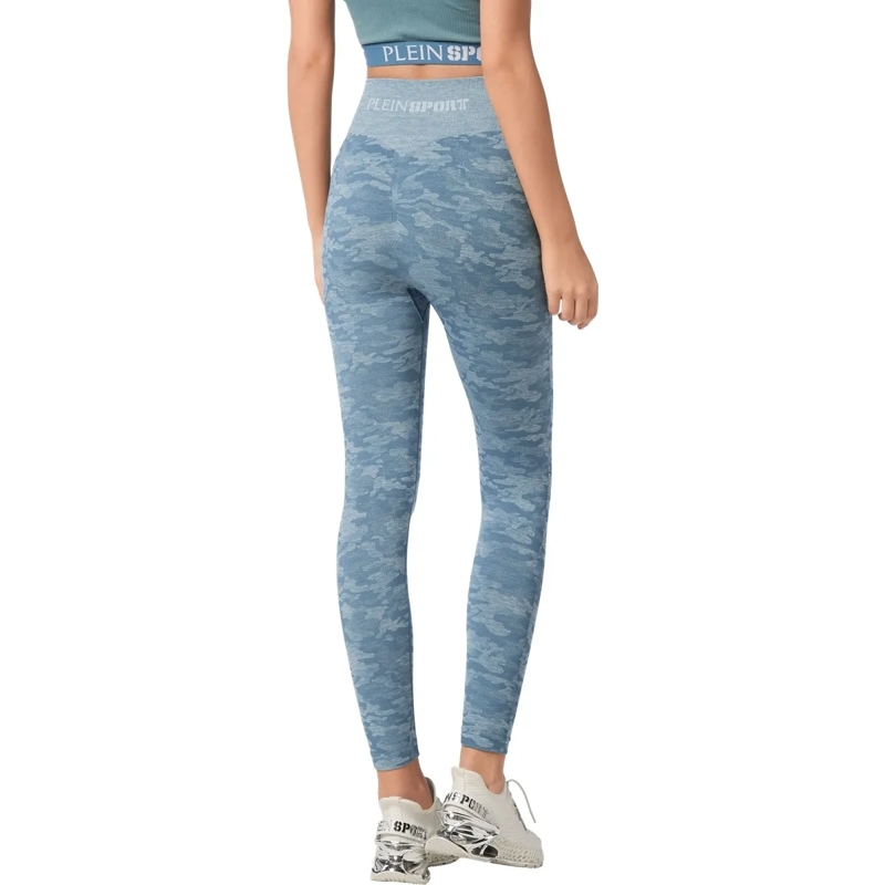 Plein Sport Leggings Leggings Camouflage petrol(Image 2)