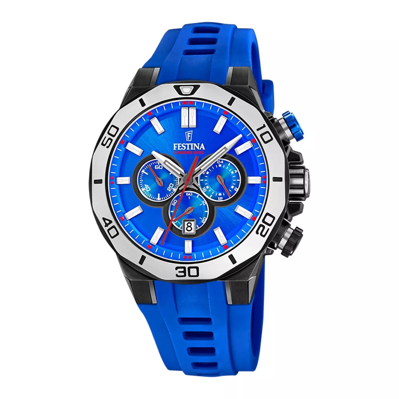 Festina Festina Chrono Sport Herrenuhr F20450/7 Silber farbend ...