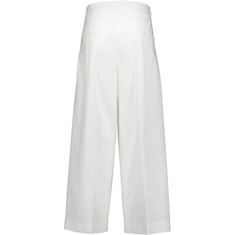 Max Mara Hose Max Mara Weekend Wkdbellico Pantalons Wit 26151310 weiß(Image 3)
