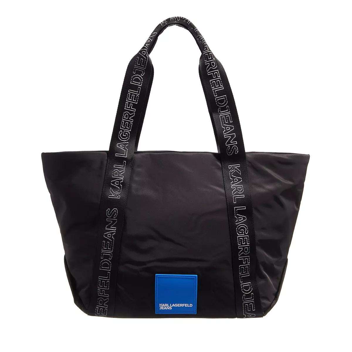 Karl Lagerfeld Jeans Tote - Urban Nylon Tote - Gr. unisize - in Schwarz - für Damen