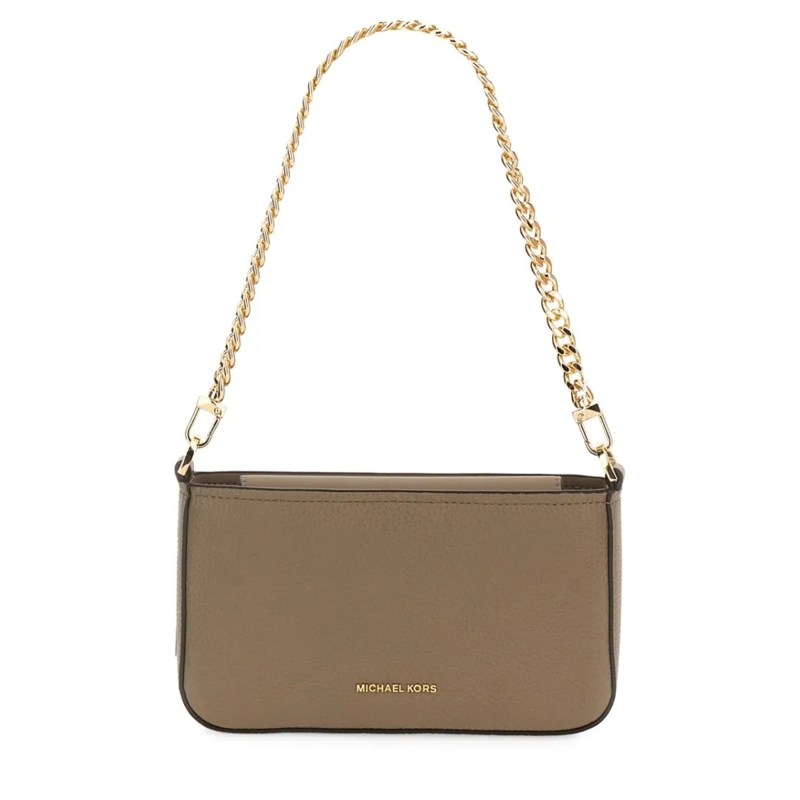 MICHAEL Michael Kors Pochette "Bryant Small" Convertible Clutch Bag Brown