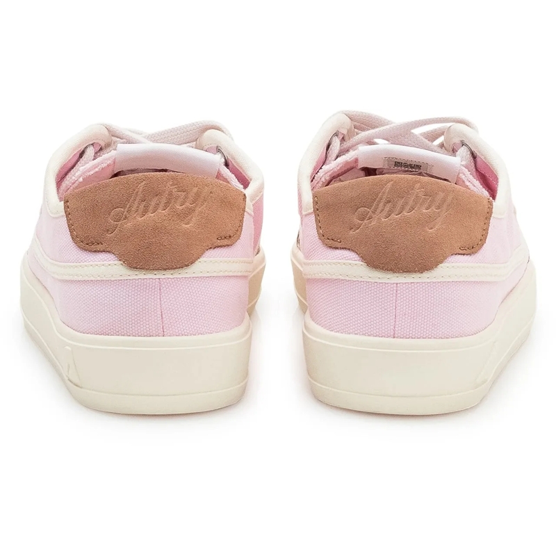 Autry International Low-Top-Sneaker Sneakers in Tela Rosa e Beige rose(Image 3)