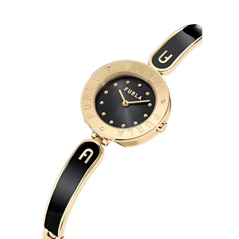 Furla Quarzuhr Quarz-Analoguhr Furla Essential schwarz(Image 4)