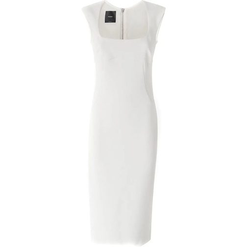 Pinko Midi-Röcke Dresses White weiß