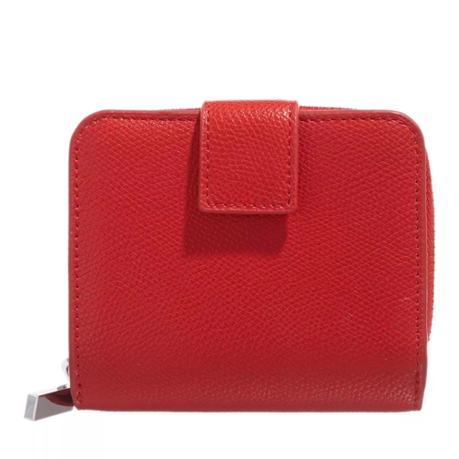 Hugo Chris SM Wallet R. Bright Red Zip-Around Wallet