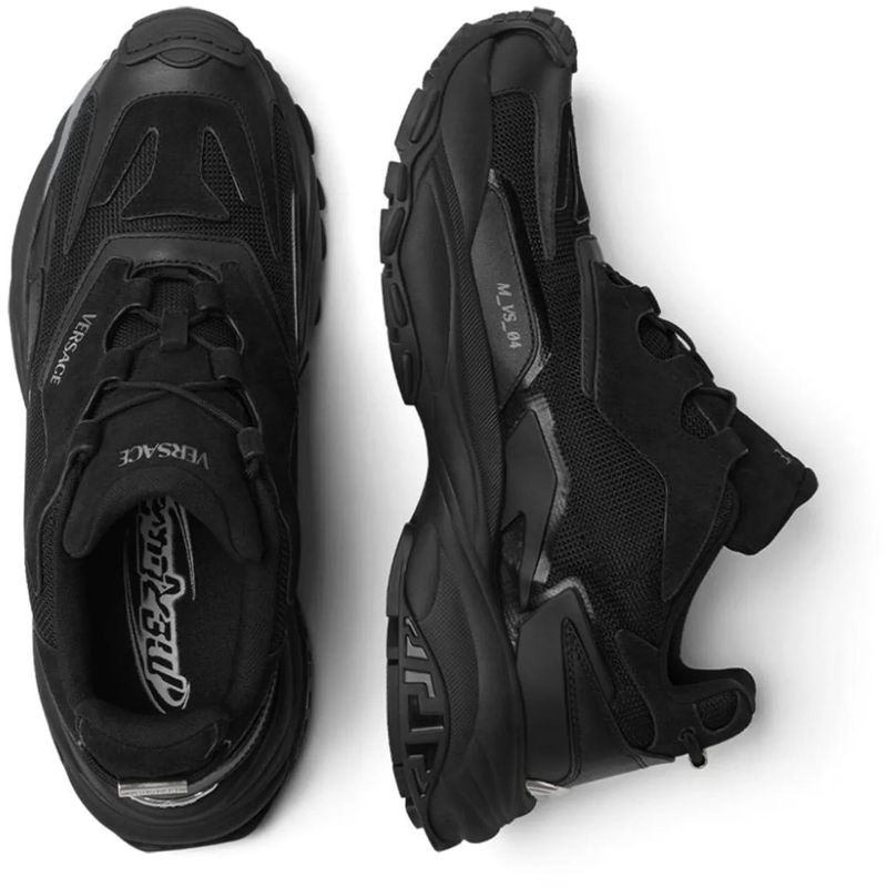 Versace Low-Top-Sneaker Sneakers Black schwarz(Image 4)