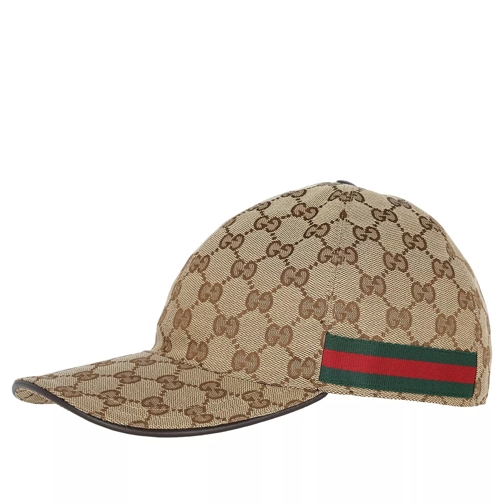 Gucci Monogramm Baseball Hat Beige/Ebony Baseball-Kappe