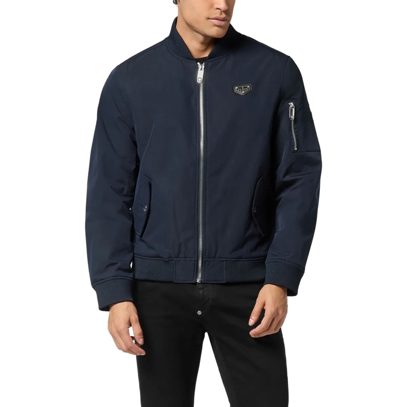 Philipp Plein Daunenjacke Bomber schwarz(Image 3)