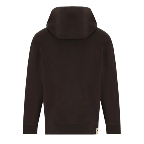 Emporio Armani EMPORIO ARMANI BRAUNES HOODIE MIT LOGO schwarz 