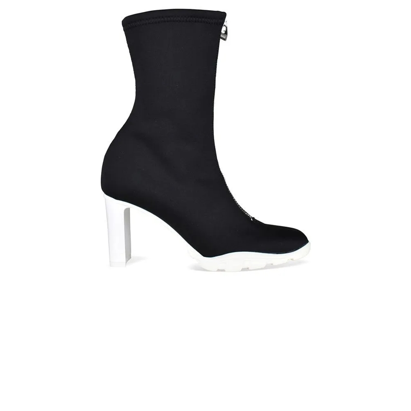 Alexander McQueen Stiefel Scuba Boots Black