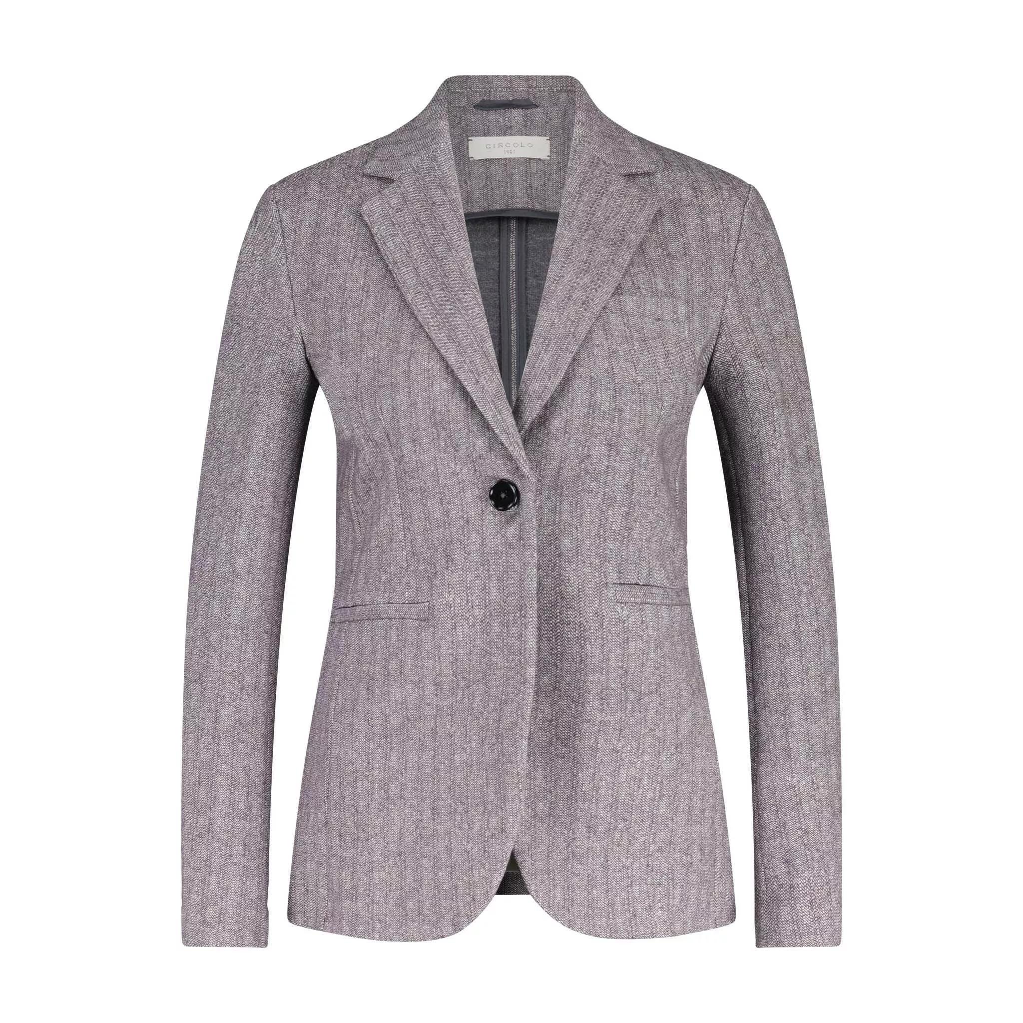 CIRCOLO 1901 - Blazer 47701958230362 - Größe 40 - gray