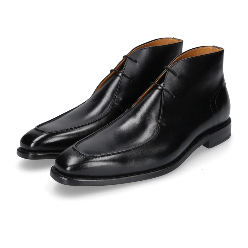 Henry Stevens Laarzen met vetersluiting George Boots Liam NGB schwarz(Image 2)
