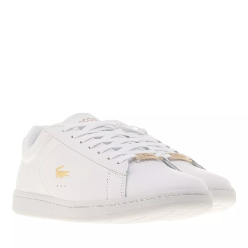 Lacoste Carnaby Evo 0722 1 Sfa White Gold scarpa da ginnastica bassa