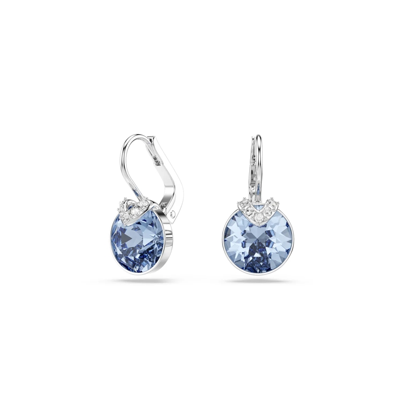 Swarovski Creolen Ohrringe Blau