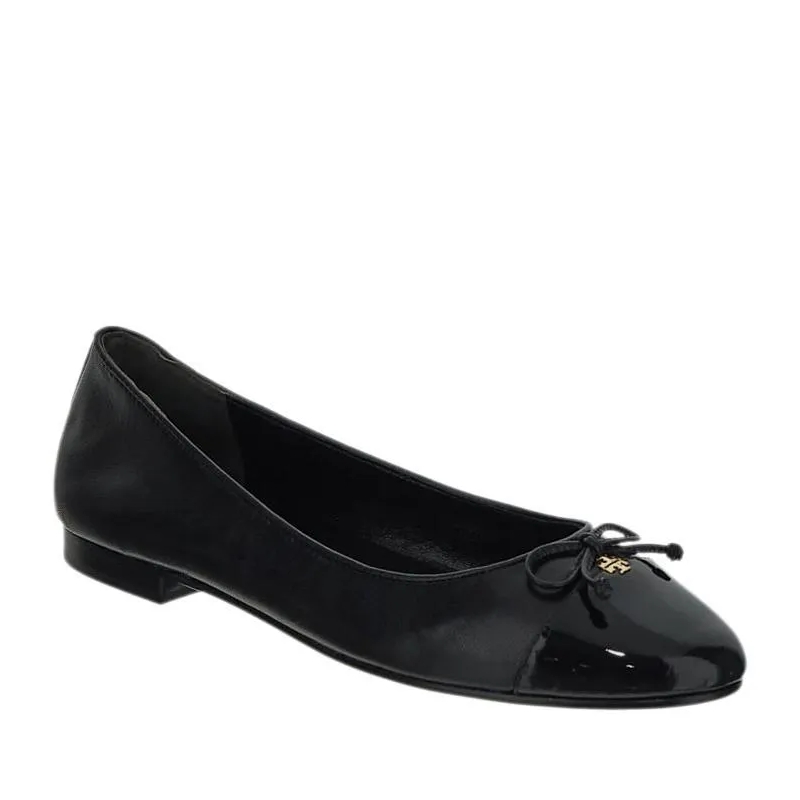Tory Burch Balletschoenen Cap-Toe Ballet Perfect Black/Perfect Black(Image 3)