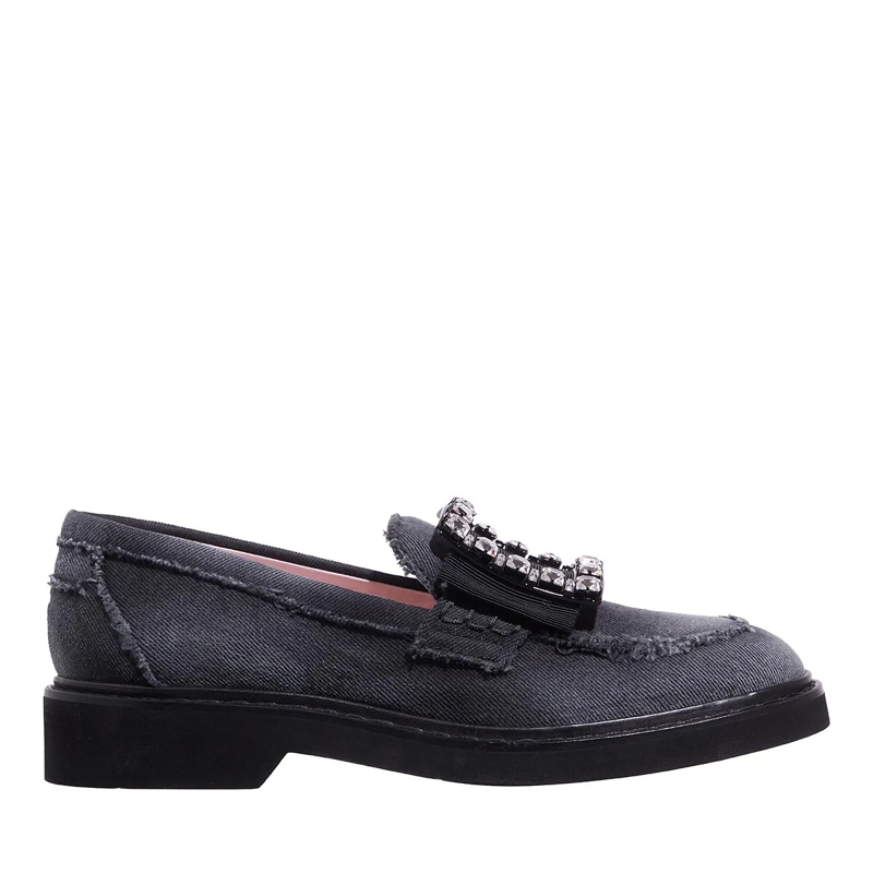 Roger Vivier Loafer Viv Rangers Loafer Nero