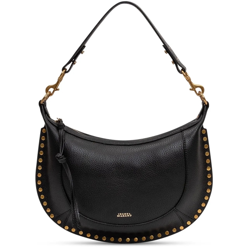 Isabel Marant Schultertasche Borsa Naoko con Borchie schwarz