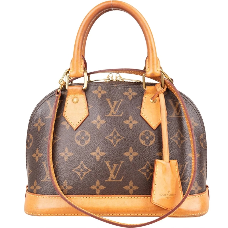 Louis Vuitton Tote Louis Vuitton Canvas Monogram Alma BB Handbag braun