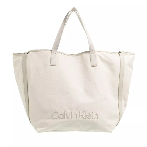 Calvin Klein Ck Summer Shopper Large Refib Stoney Beige Shopping Bag