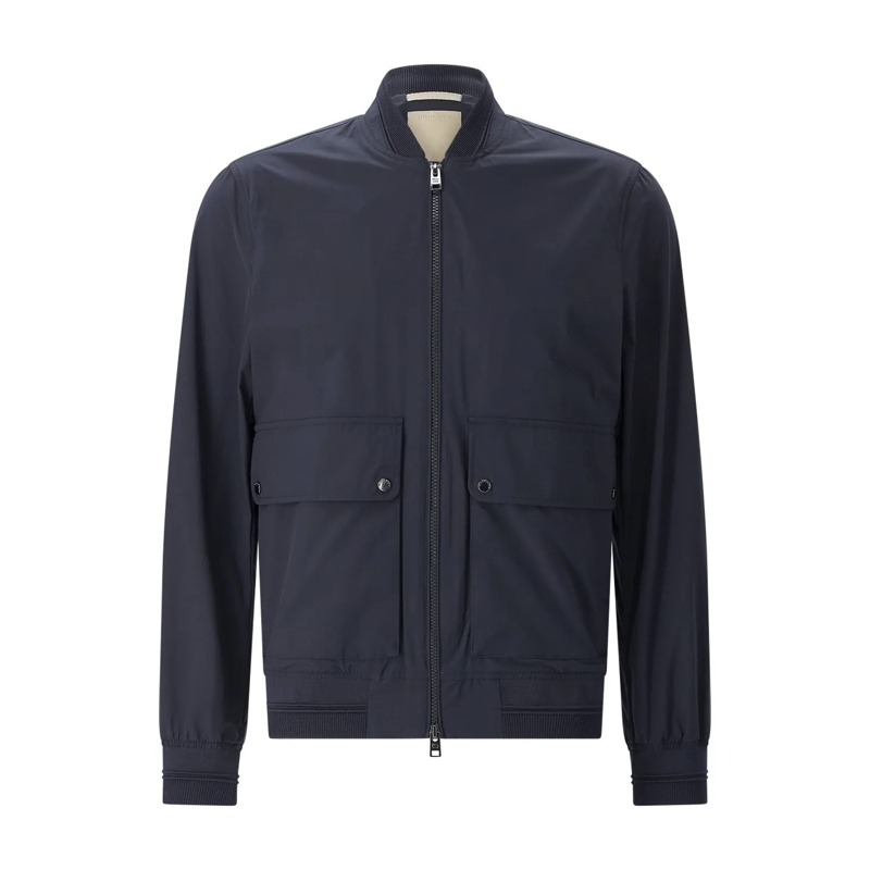 Woolrich Übergangsjacke Bomberjacke Wesley blau