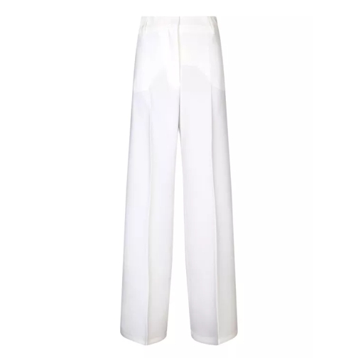 Blanca Vita Palazzo Cut Trousers White 