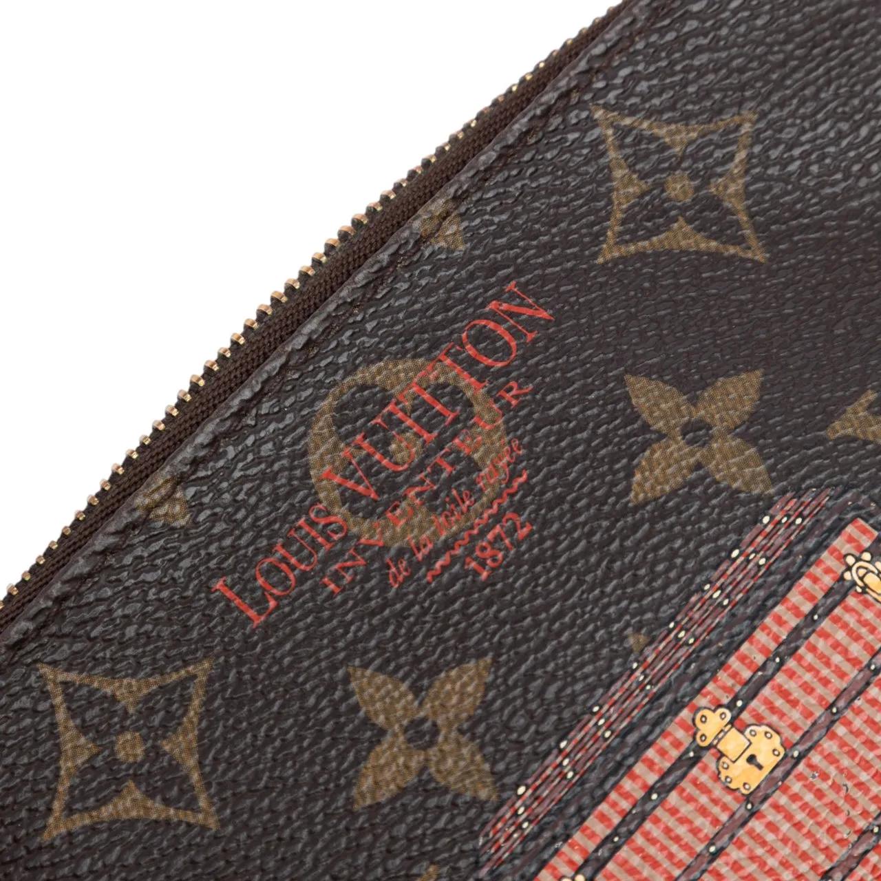 Thumbnail - Louis Vuitton Hobo Bags - Monogram Trunks and Locks Mini Pochette Accessoire - Gr. unisize - in Braun - für Damen