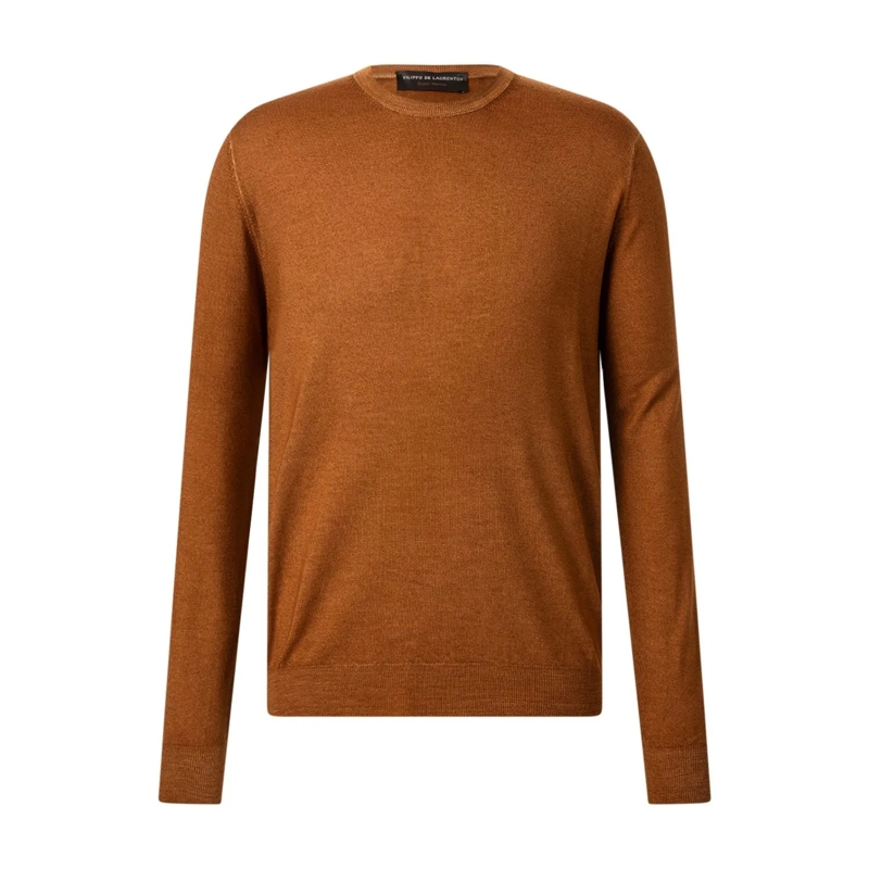 FILIPPO DE LAURENTIIS Pullover Pullover aus Merinowolle blau(Image 7)