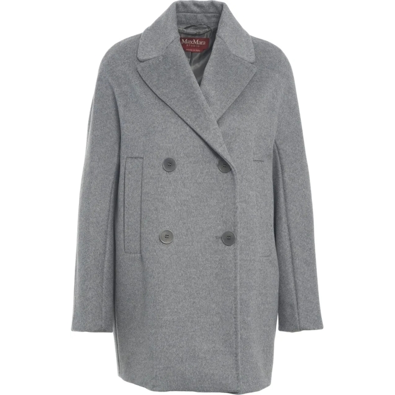 Max Mara Veste de transition Coat 'Sheree' grau