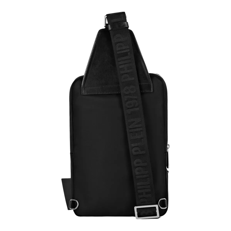 Philipp Plein Schultertasche Kreuzkörper Hexagon schwarz(Image 2)