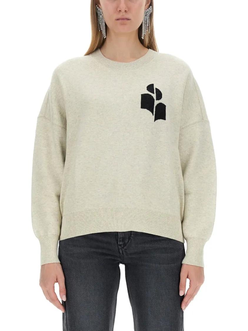 Thumbnail - Etoile Isabel Marant - Atlee Sweater - Größe 34 - grau