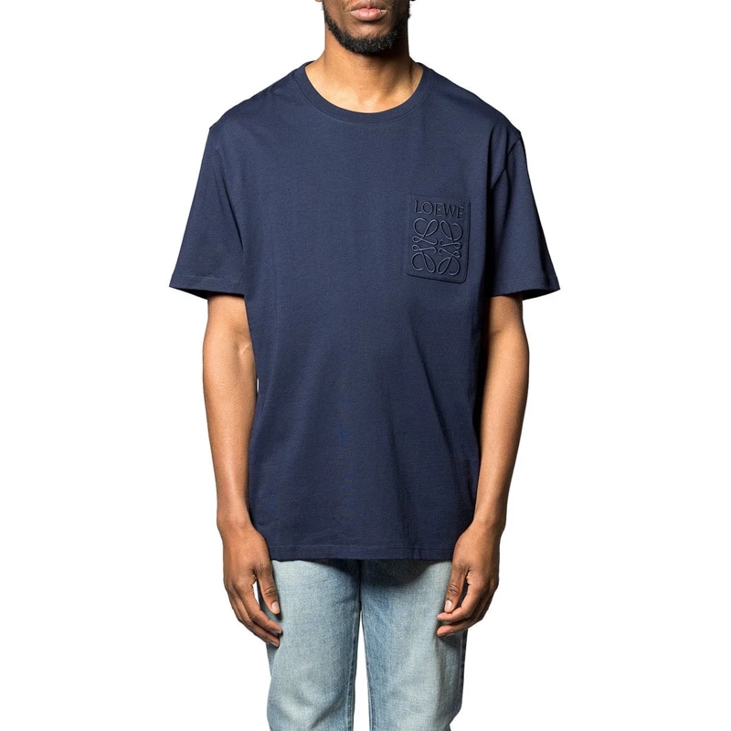 Loewe T-Shirt RELAXED FIT T-SHIRT DARK NAVY blau
