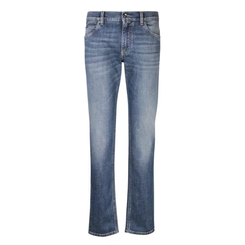 Dolce&Gabbana Slim Fit Denim Jeans Blue Slim Fit Jeans