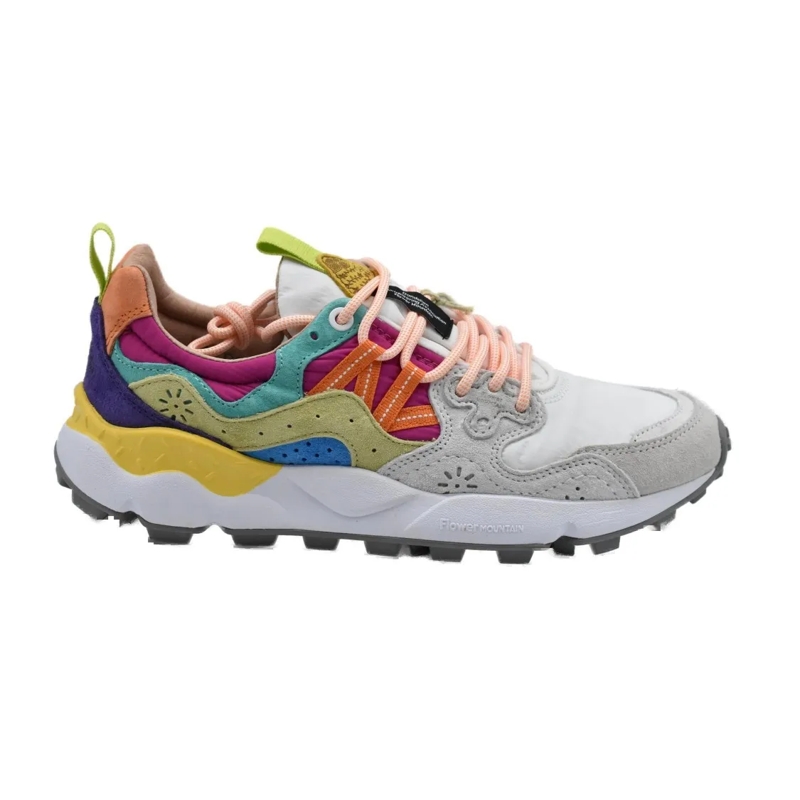 Flower Mountain Sneaker basse Multicolor Suede Sneakers With Technical Fabric Ac Multicolor