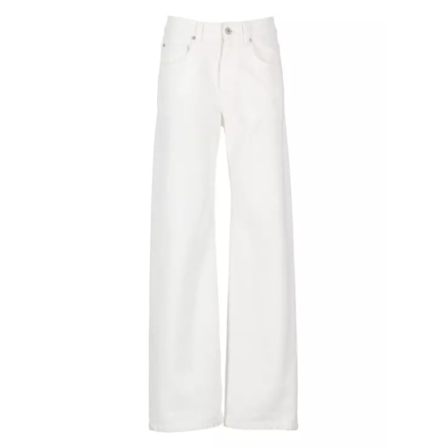 Brunello Cucinelli Jeans With Destroyed Details White 