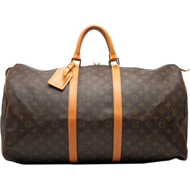 Louis Vuitton Weekender Monogram Keepall 55 braun